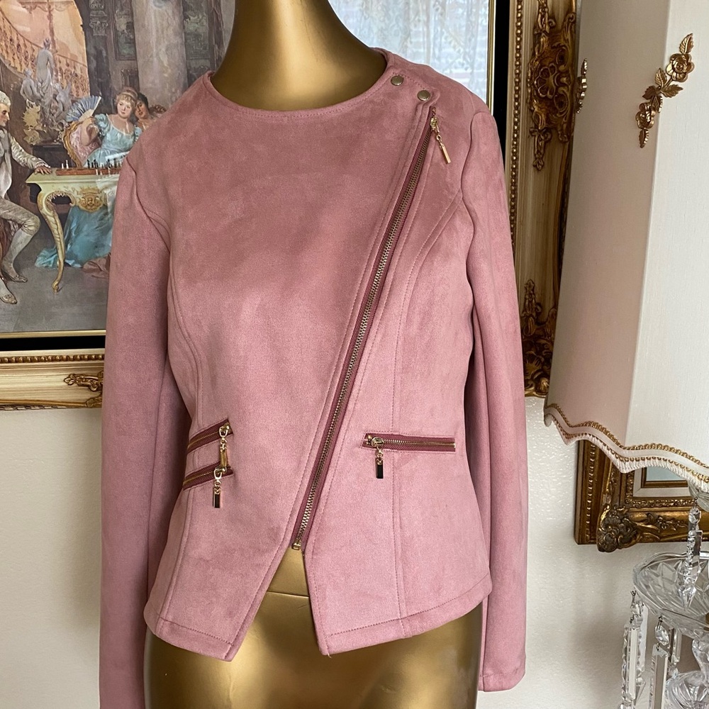 Gianni Bini Jane Jacket Deco Rose